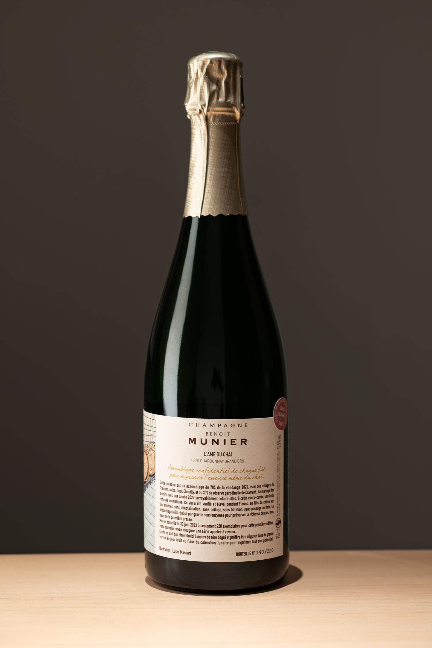 (近日販売開始)ブノワ・ミュニエ ラム・ドゥ・シャイ Benoit Munier L'âme du Chai Grand Cru
