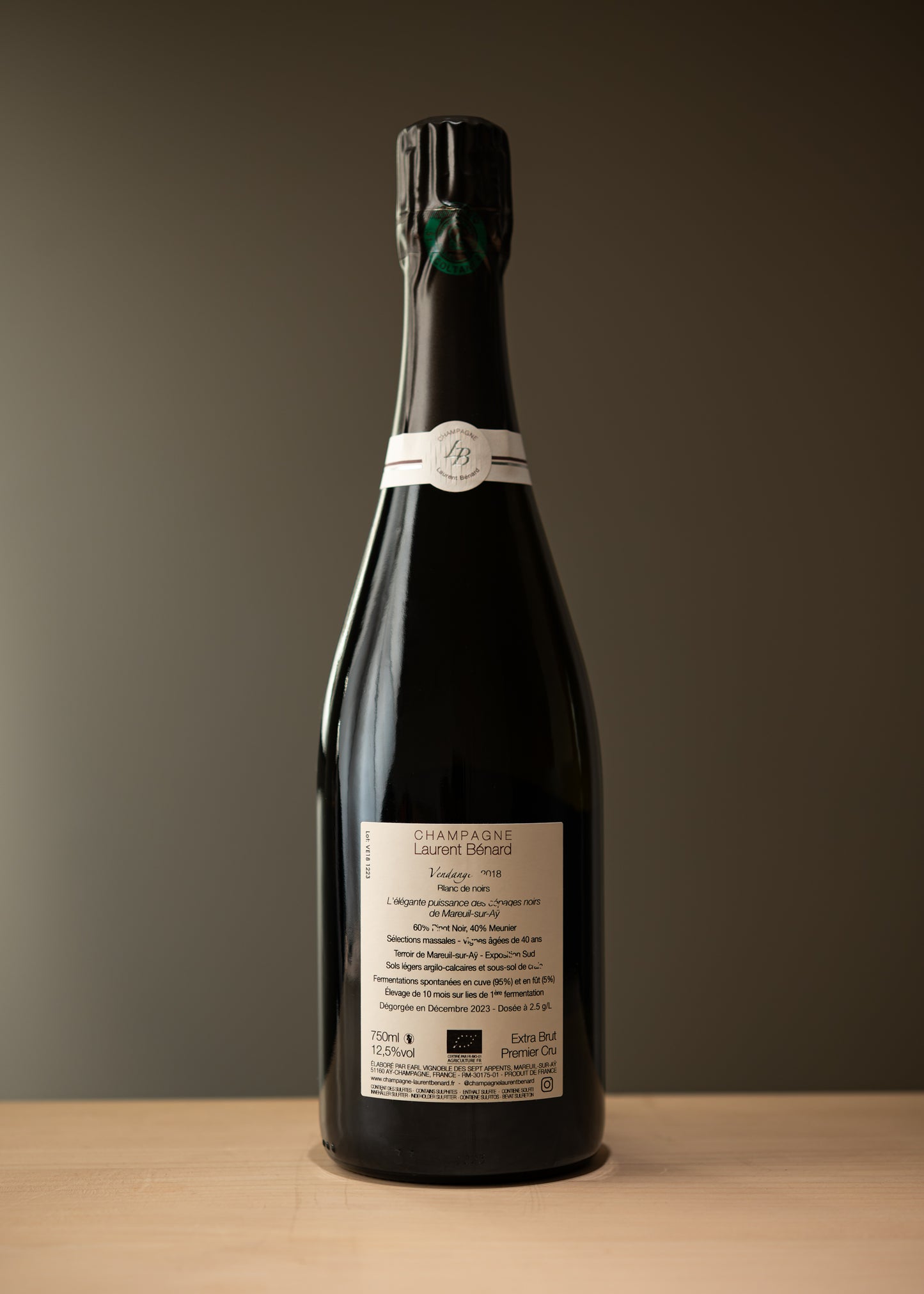 ローラン・ベナール　ヴァンダンジュ 2018　（空輸）　Laurent Bénard　Vendange 2018